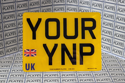 Motorbike Replacement Number Plate