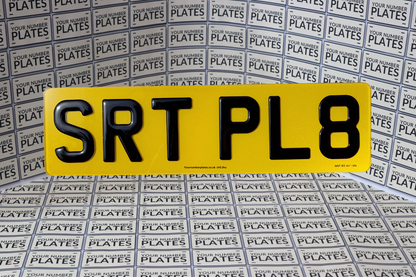 3D Gel Number Plates