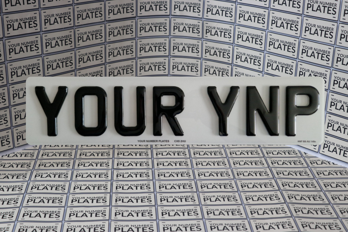 3D Gel Number Plates