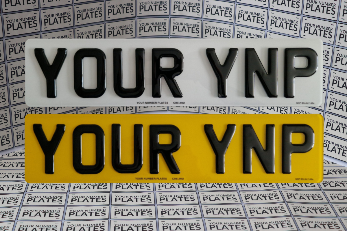 3D Gel Number Plates