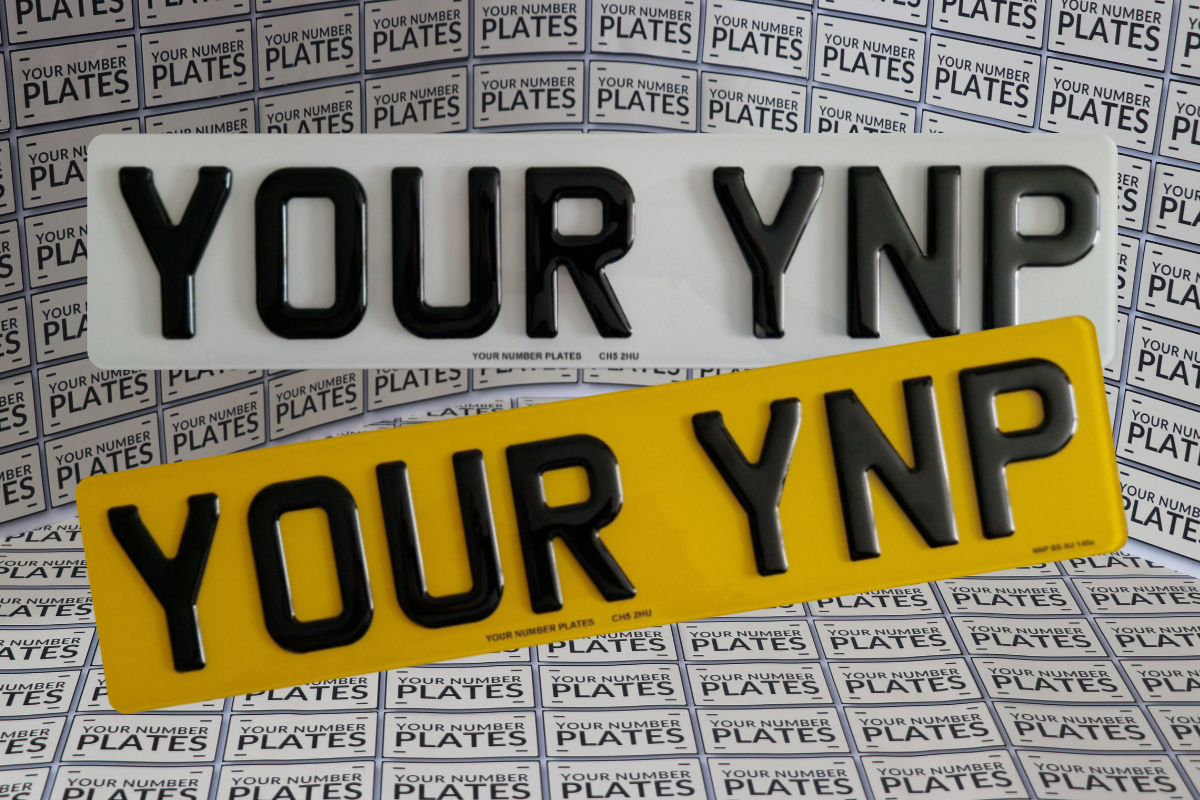 3D Gel Number Plates
