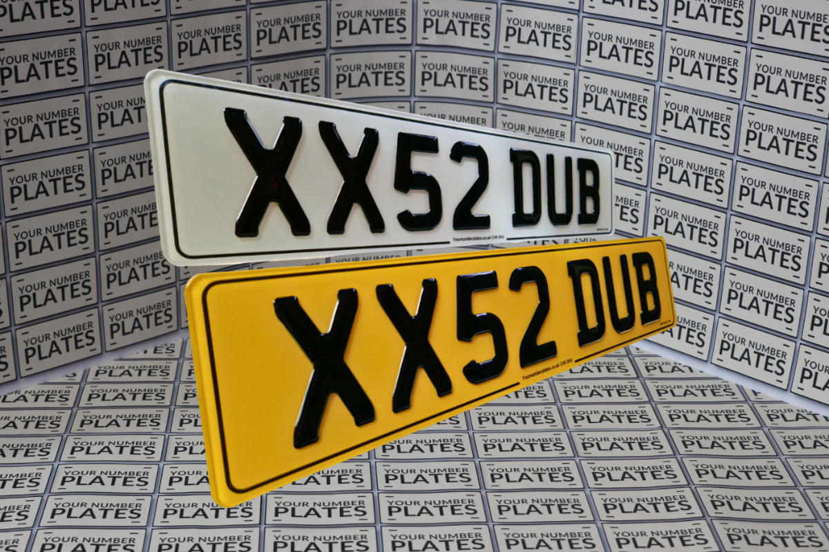 3D Gel Number Plates
