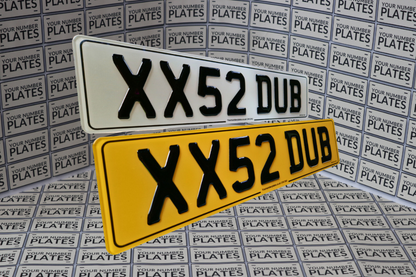 3D Gel Number Plates