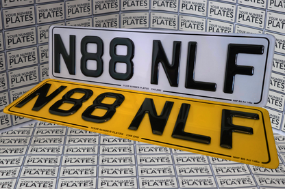 3D Gel Number Plates