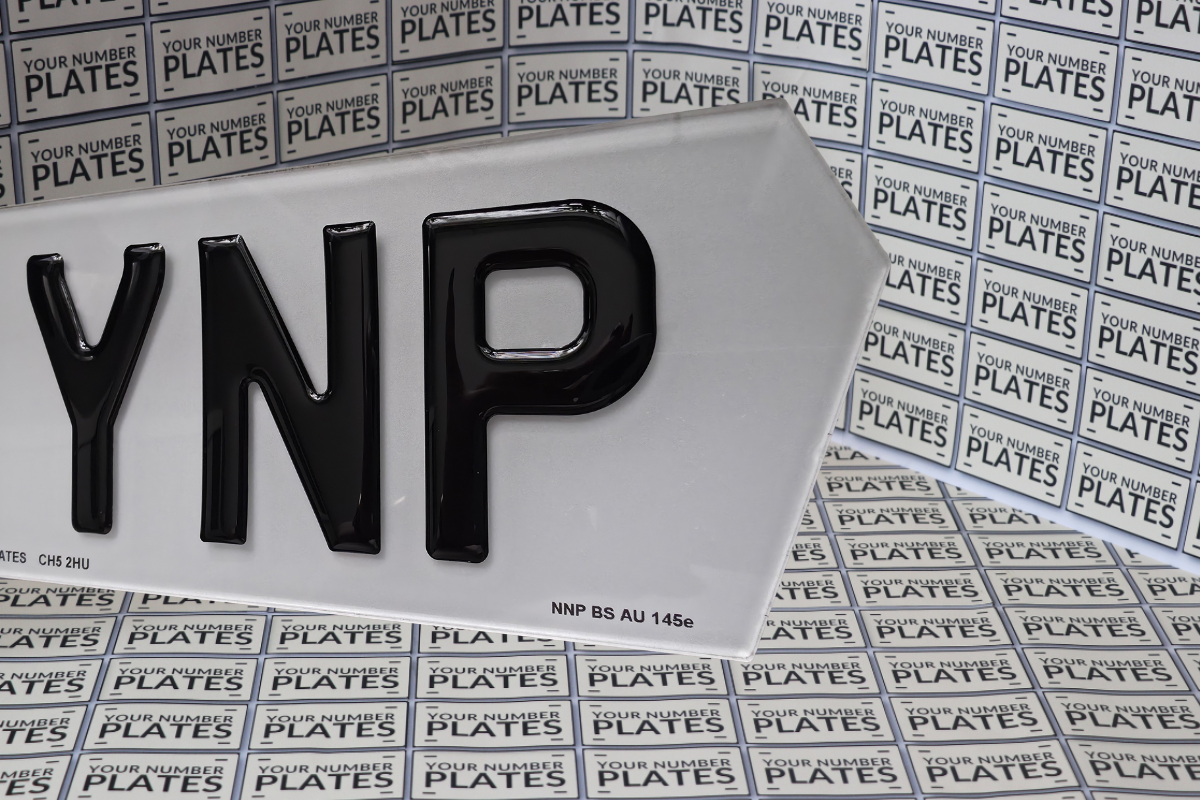 Lambo Style Number Plates