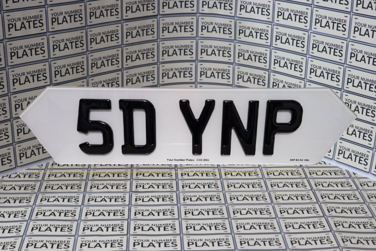 Hex Style Number Plates