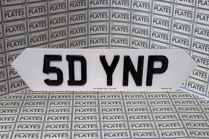 Hex Style Number Plates