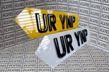 Hex Style Number Plates