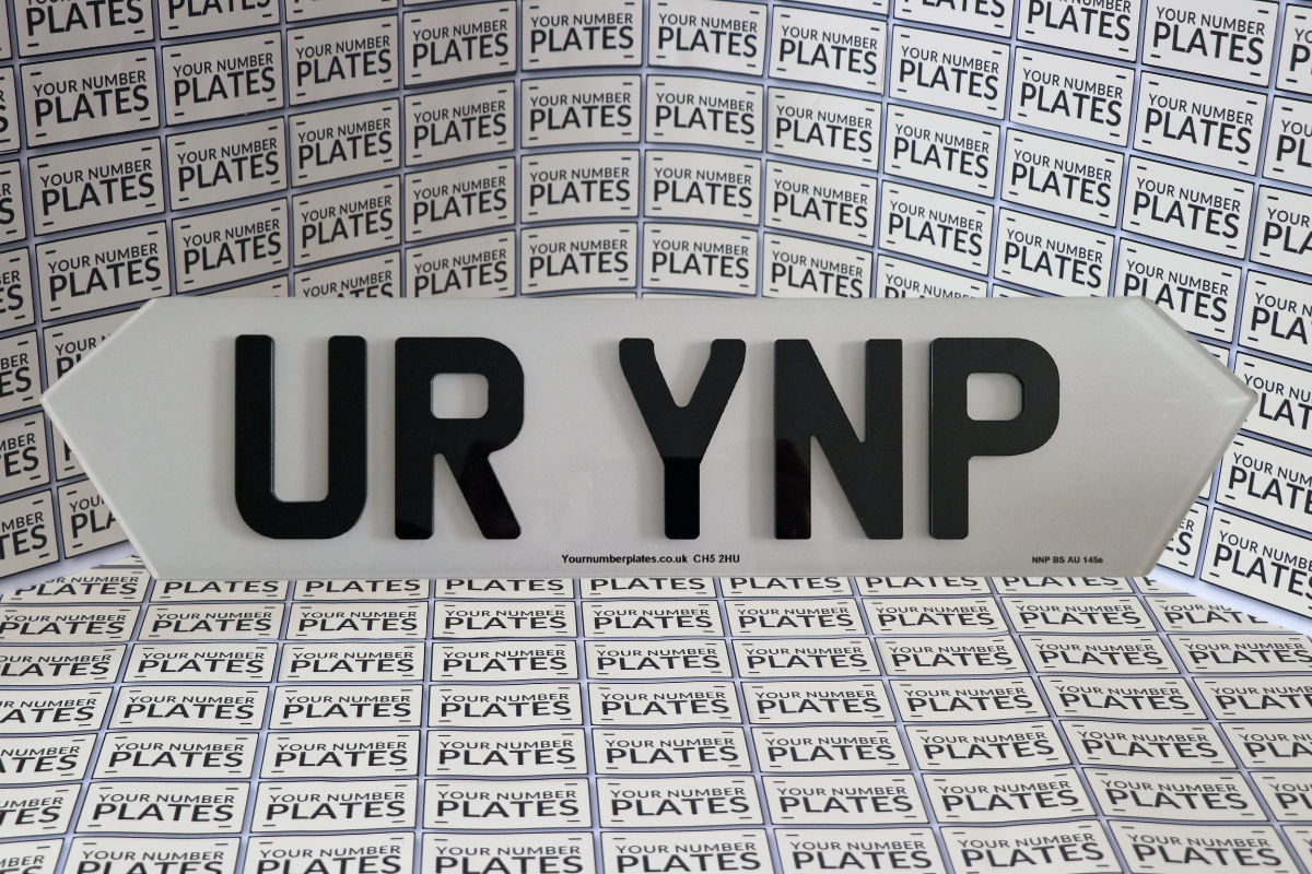 Hex Style Number Plates