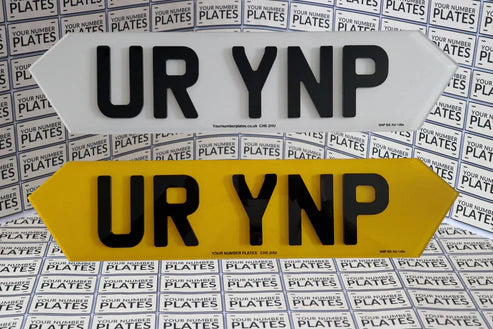 Hex Style Number Plates