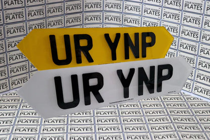 Hex Style Number Plates