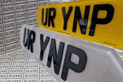 Hex Style Number Plates