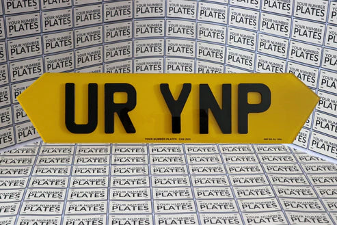 Hex Style Number Plates