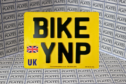 Motorbike Replacement Number Plate