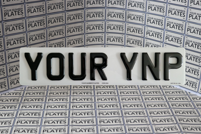 4D Gel Number Plates