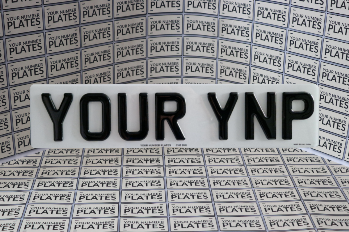 4D Gel Number Plates