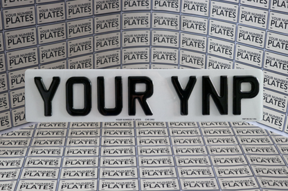 4D Gel Number Plates