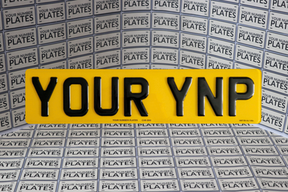 4D Gel Number Plates