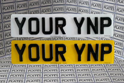 4D Gel Number Plates