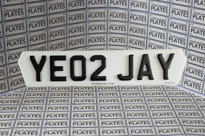 Lambo Style Number Plates