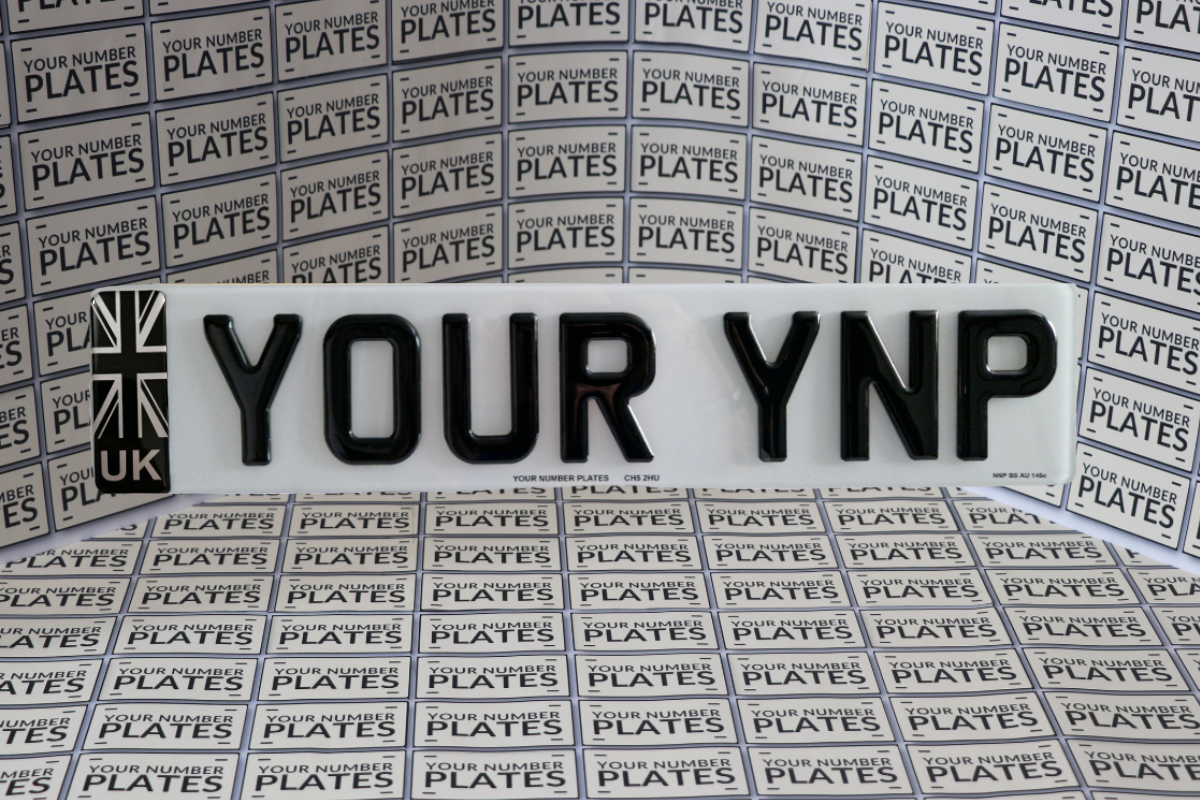 4D Gel Number Plates