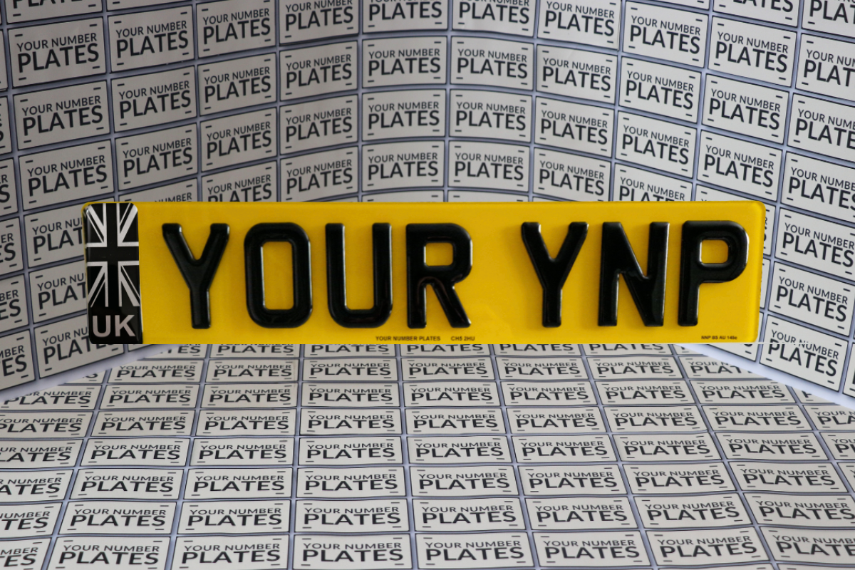 4D Gel Number Plates