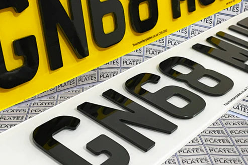 Oversized Number Plates