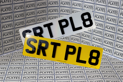 4D Acrylic Number Plates