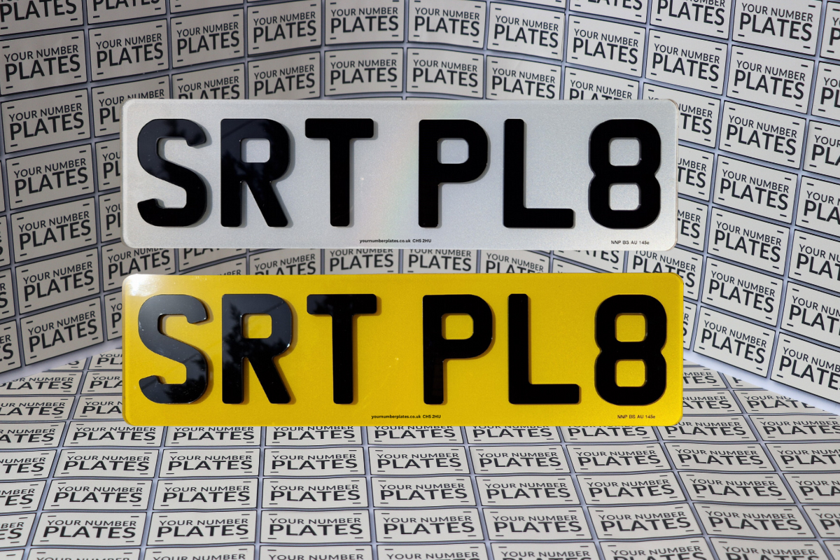 4D Acrylic Number Plates