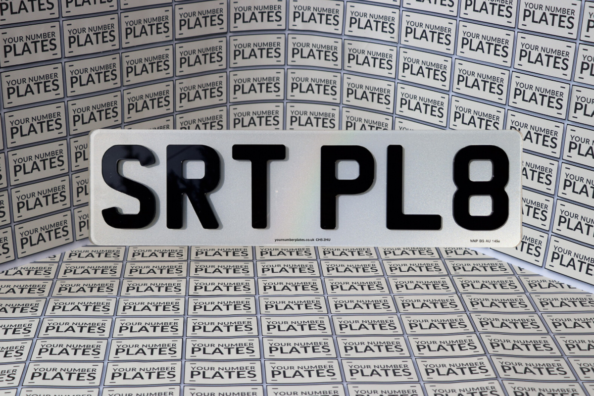 4D Acrylic Number Plates