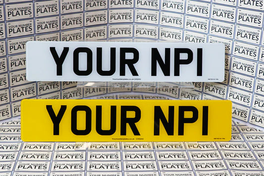 2D Printed Replacement Number Plates UK | DVLA Approved Number Plates