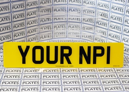 2D Printed Replacement Number Plates UK | DVLA Approved Number Plates